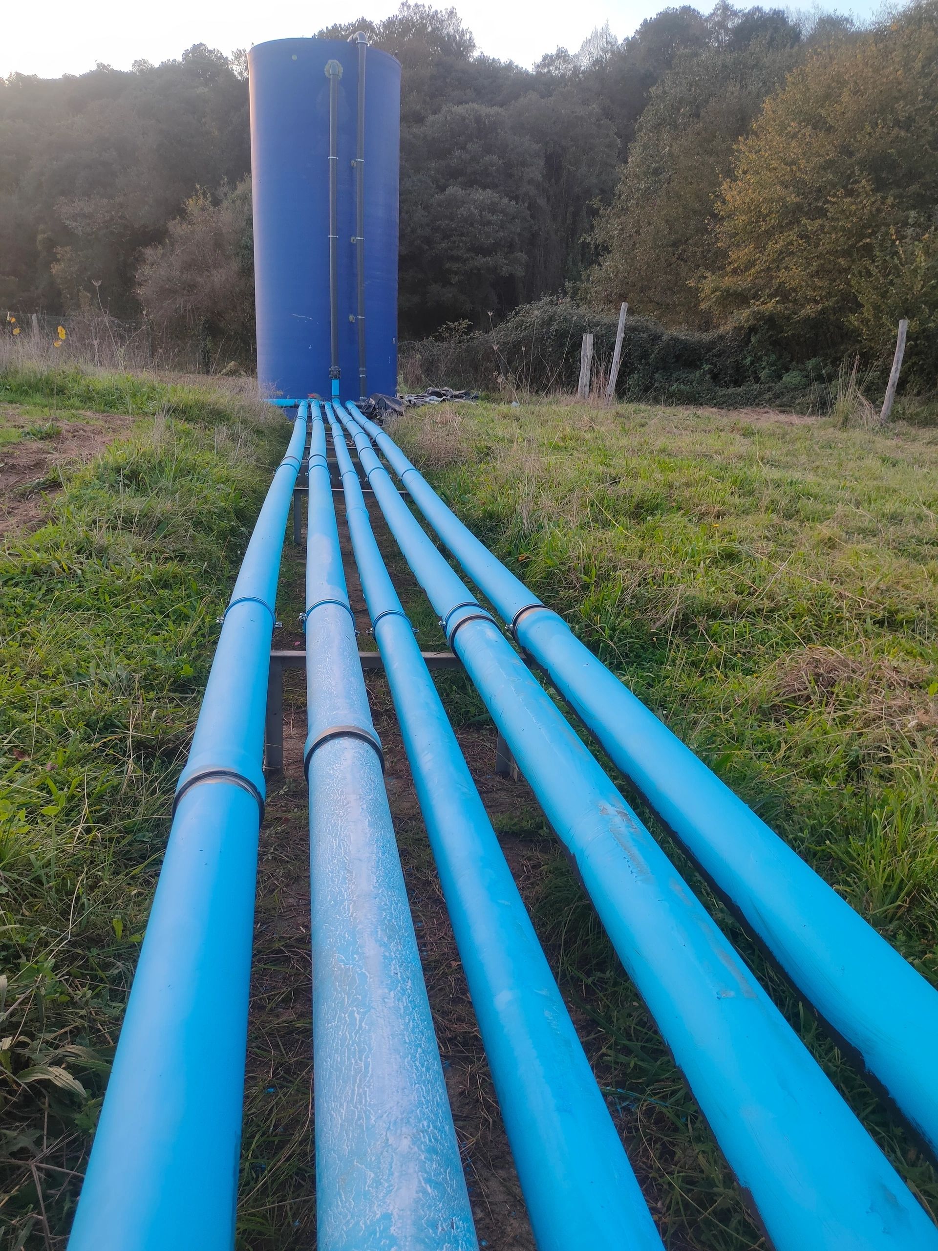 Instalación de acuicultura Yanyk